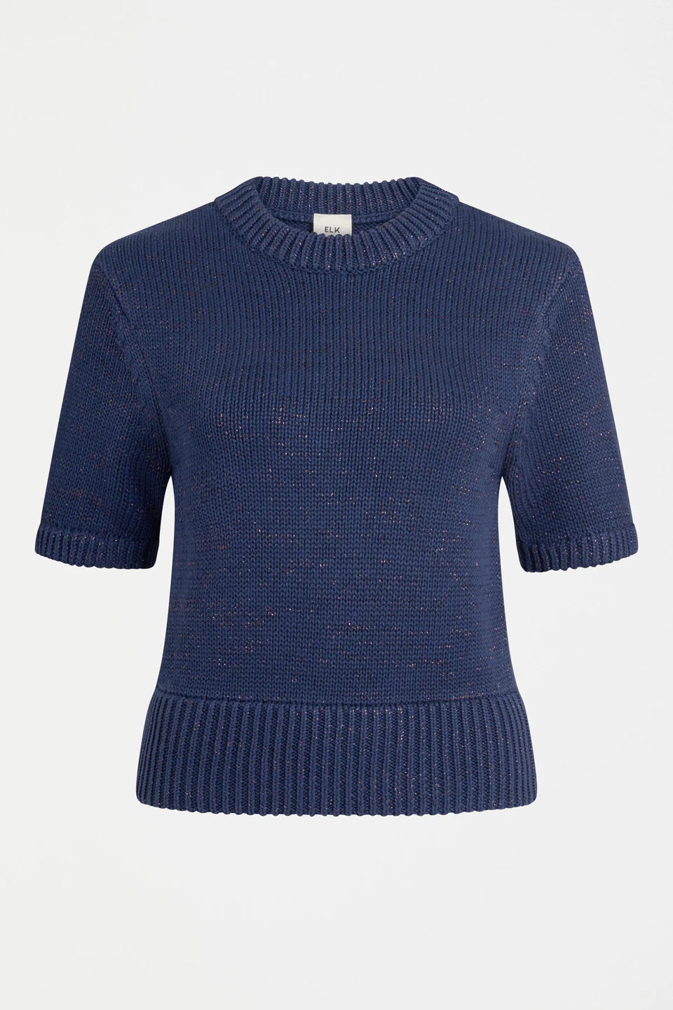 Elk The Label - Luft Lurex Knit - Navy/copper -