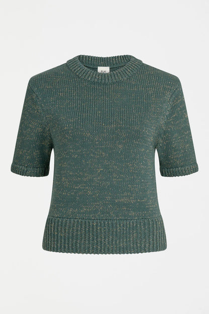 Elk The Label - Luft Lurex Knit - Sage/gold