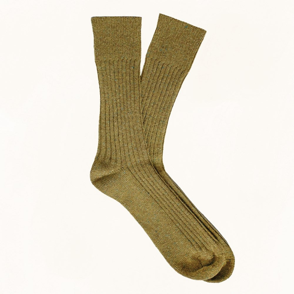 Klue - Socks - Wool & Silk - Khaki