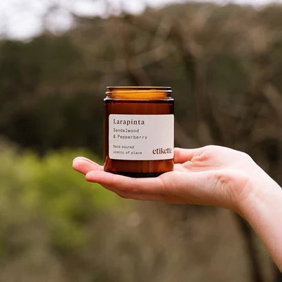 Etikette - Candle - Larapinta In Sandalwood & Pepperberry - 175ml