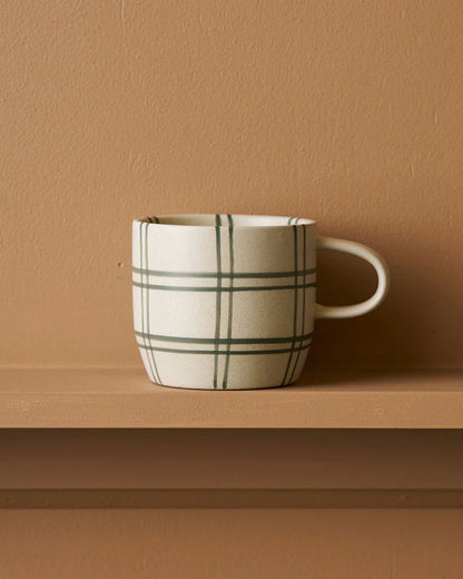 Robert Gordon - Mug Single - Green Linear - Cat's Pyjamas