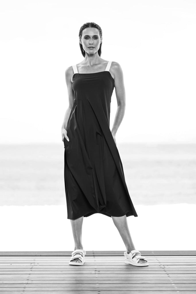 Lounge The Label - Roccella Dress Black Apparel & Accessories > Clothing Dresses