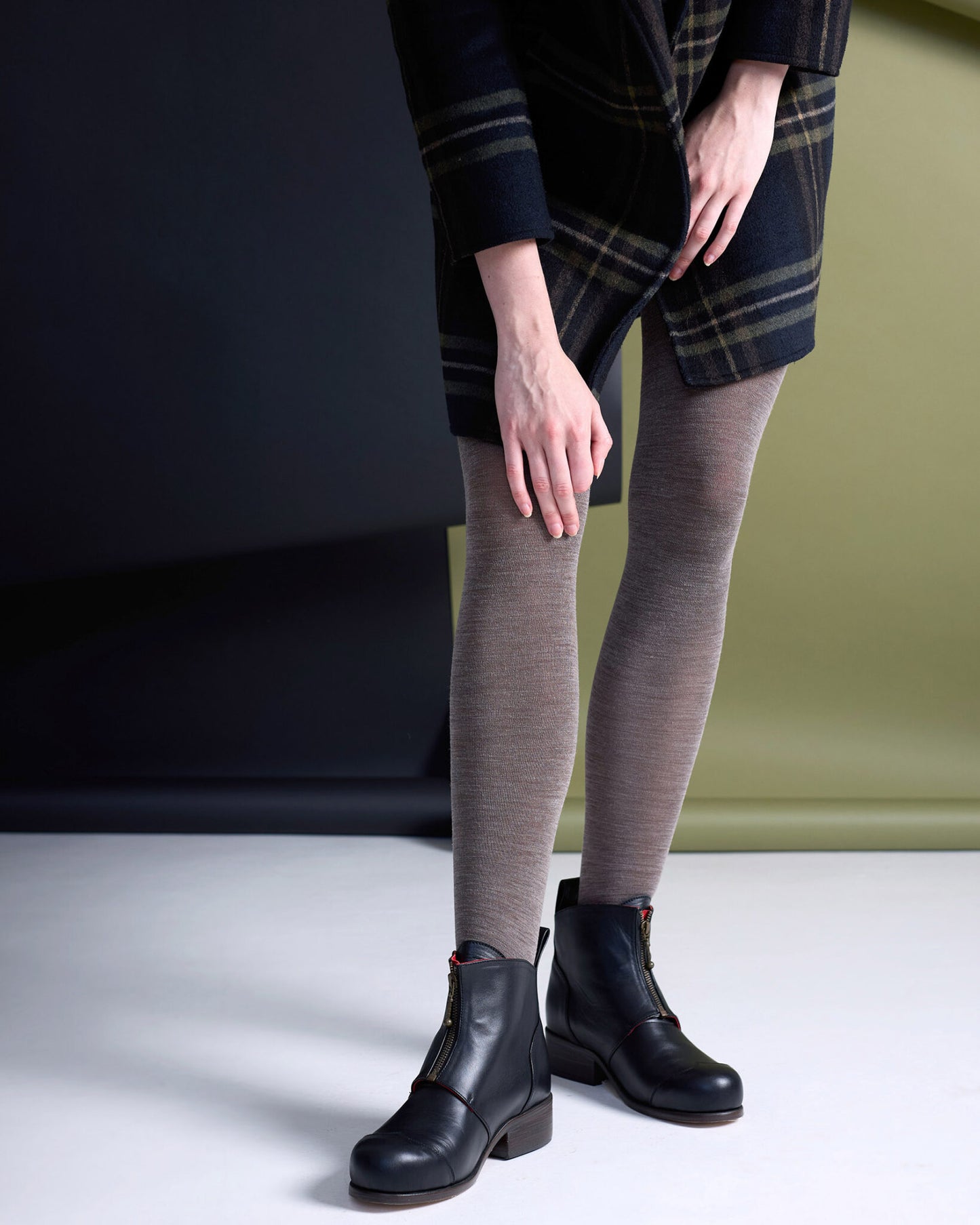 Tightology - Luxe Merino Wool Tights - Fawn