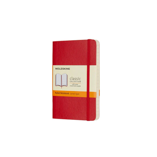 Moleskine - Classic Soft Cover Notebook - Pocket