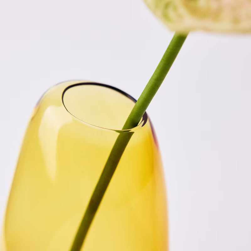 Studio Milligram - Casper Vase - Organic Interiors - Large - Yellow