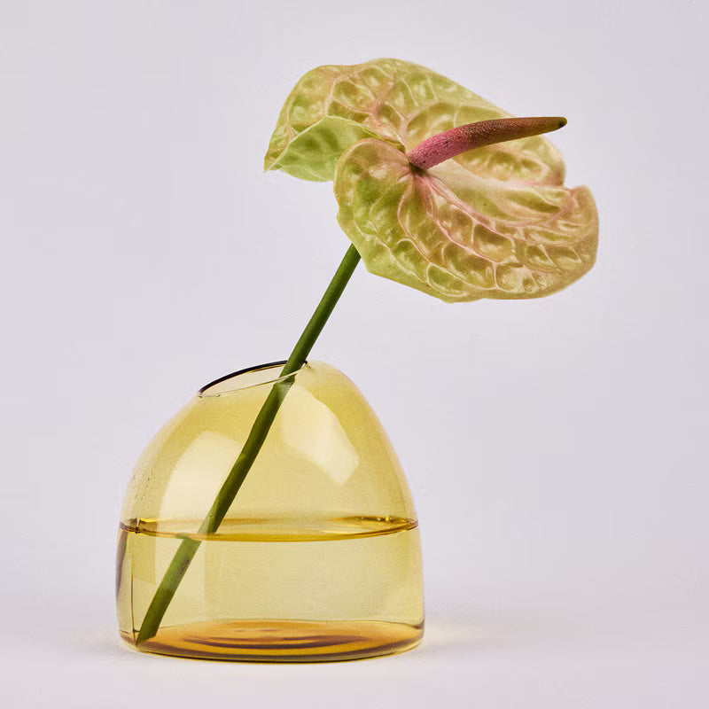 Studio Milligram - Casper Vase - Organic Interiors - Small - Yellow