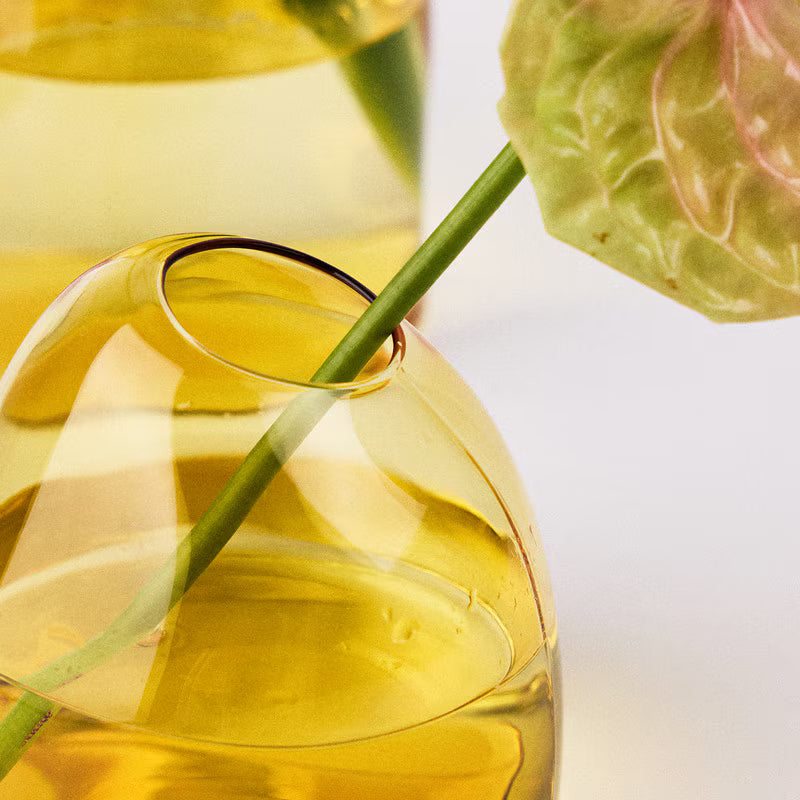 Studio Milligram - Casper Vase - Organic Interiors - Small - Yellow