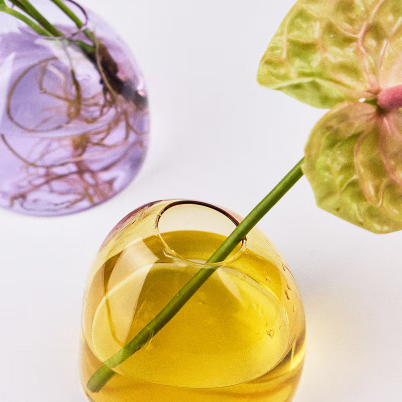 Studio Milligram - Casper Vase - Organic Interiors - Small - Yellow