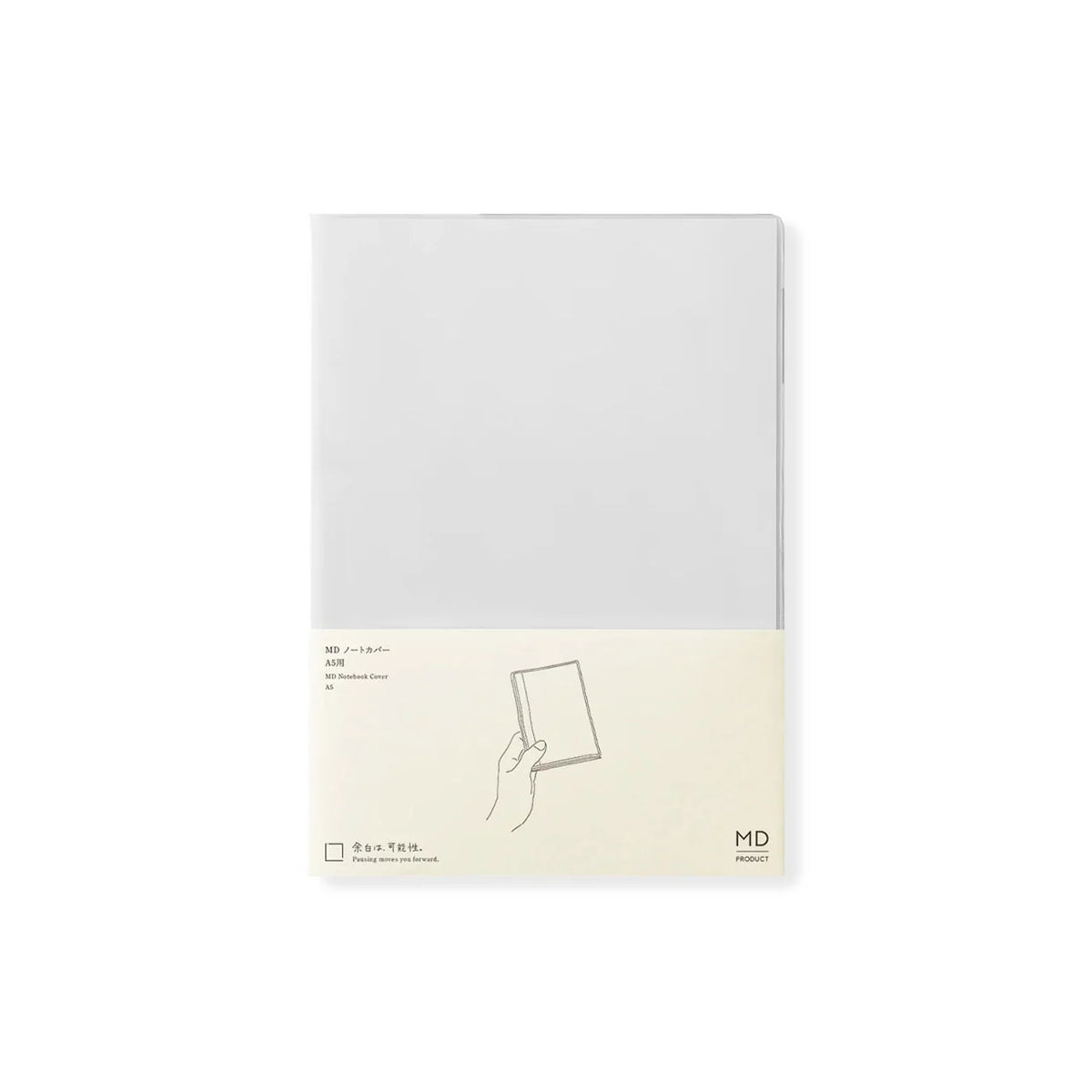 Midori - Md Notebook Cover - A5 - Clear