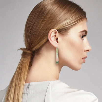 Moemoe - Kiasmin 2 Aura Layered Beacon Drop Earrings