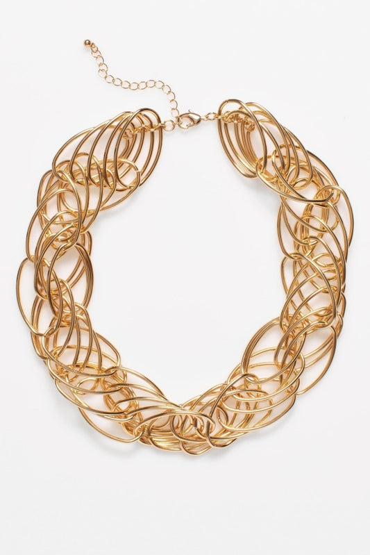 Elk The Label - Rei Short Necklace Gold Apparel & Accessories > Jewelry Necklaces