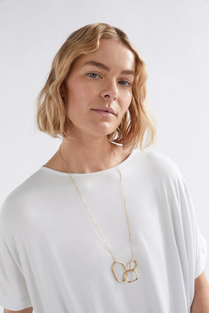 Elk The Label - Rei Long Necklace Gold Apparel & Accessories > Jewelry Necklaces