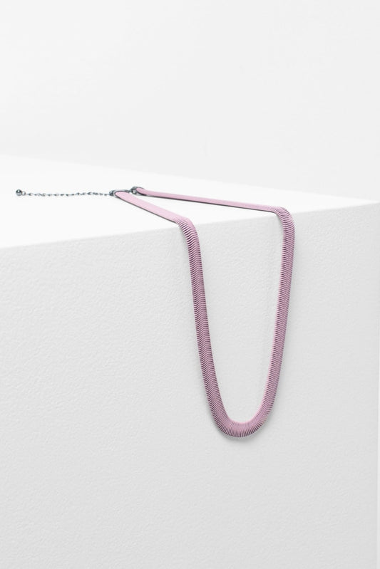 Elk The Label - Vell Short Necklace Pink Salt Apparel & Accessories > Jewelry Necklaces