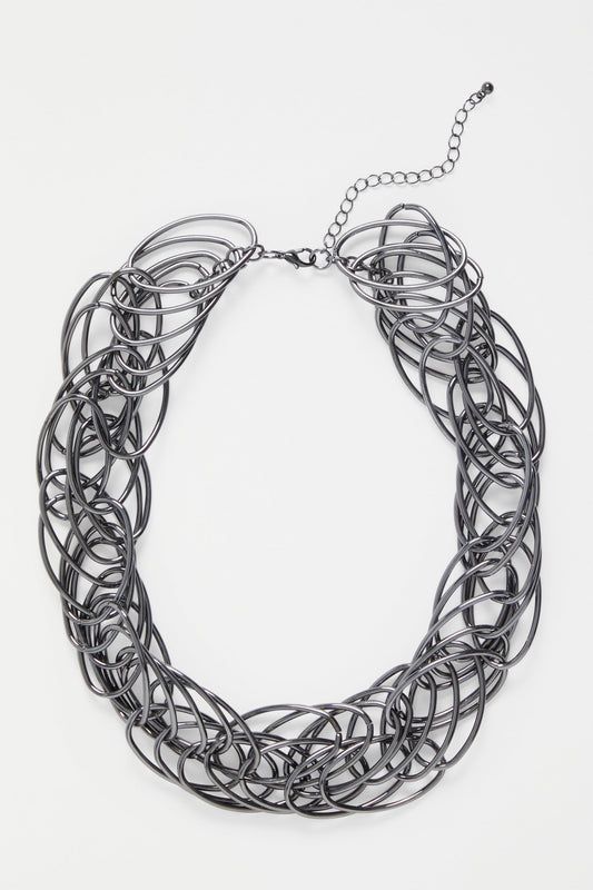 Elk The Label - Rei Short Necklace - Gunmetal