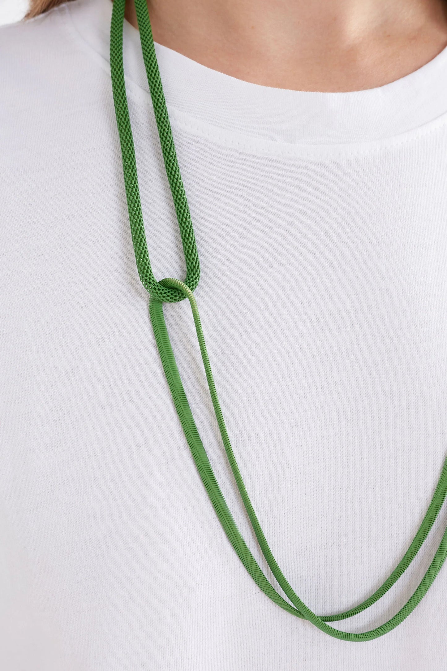 Elk The Label - Vanno Necklace - Celery Green