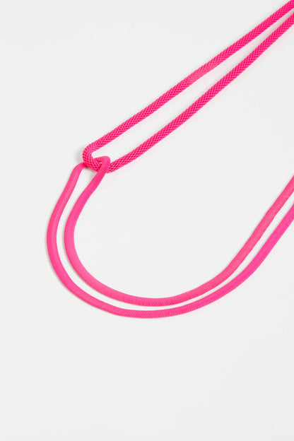 Elk The Label - Vanno Necklace - Hot Pink