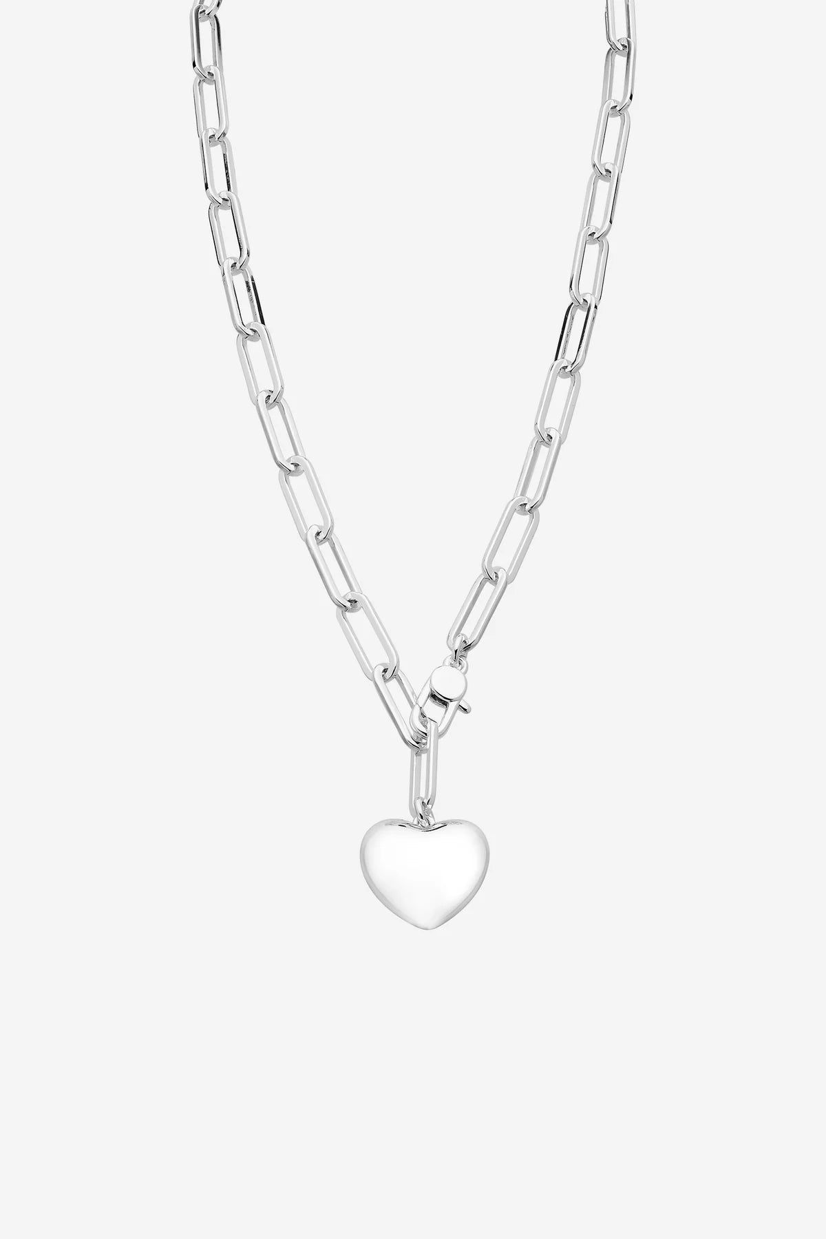 Liberte - Lotte Heart Necklace - Silver