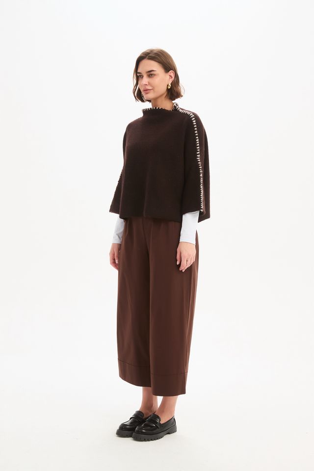 Tirelli - Classic Trouser - Chocolate