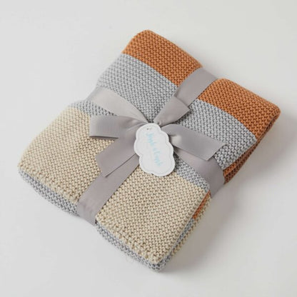Jiggle & Giggle - Knitted Baby Blanket - Oslo
