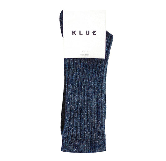 Klue - Socks - Wool & Silk - Navy
