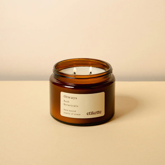 Etikette - Candle - Otways In Bush Botanicals - 500ml