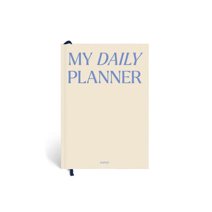Papier - Wonder - Hardcover Notebook - A5 - Daily Planner - Cream