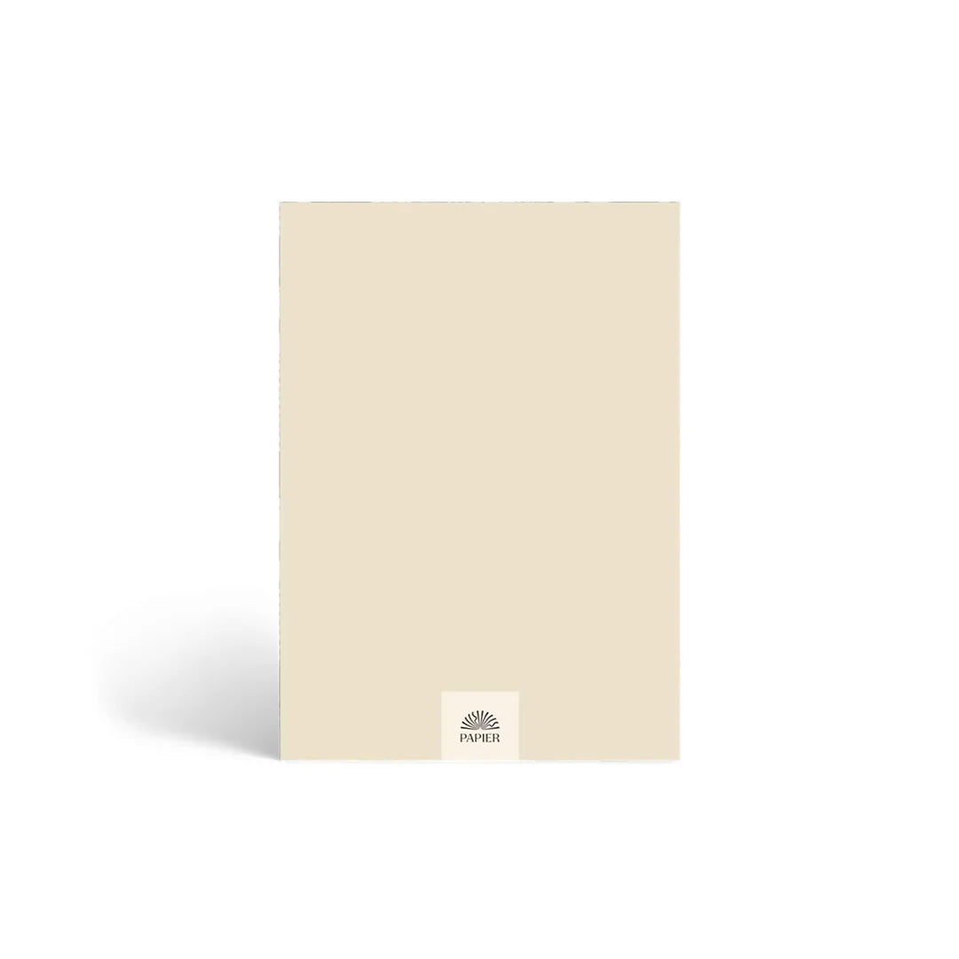 Papier - Wonder - Hardcover Notebook - A5 - Daily Planner - Cream