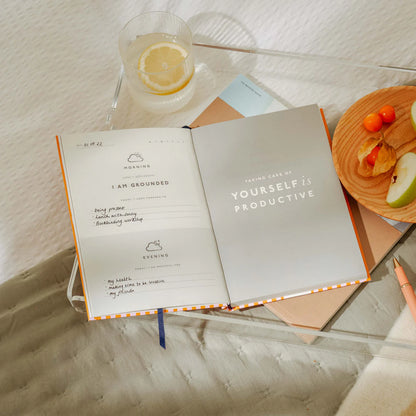 Papier - Stay Grounded - Hardcover Notebook - A5 - Gratitude Journal