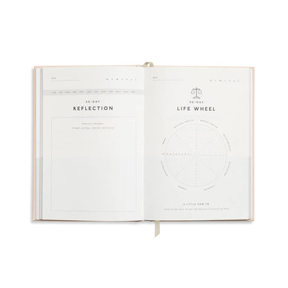 Papier - Hardcover Notebook - A5 - Gratitude Journal - Rising Sun