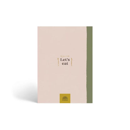 Papier - Hardcover Notebook - A5 - Recipe Journal - Vegable Medley