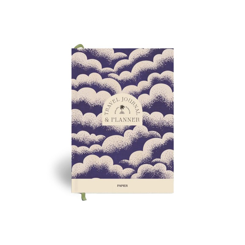 Papier - Hardcover Notebook - A5 - Travel Journal - Sky High