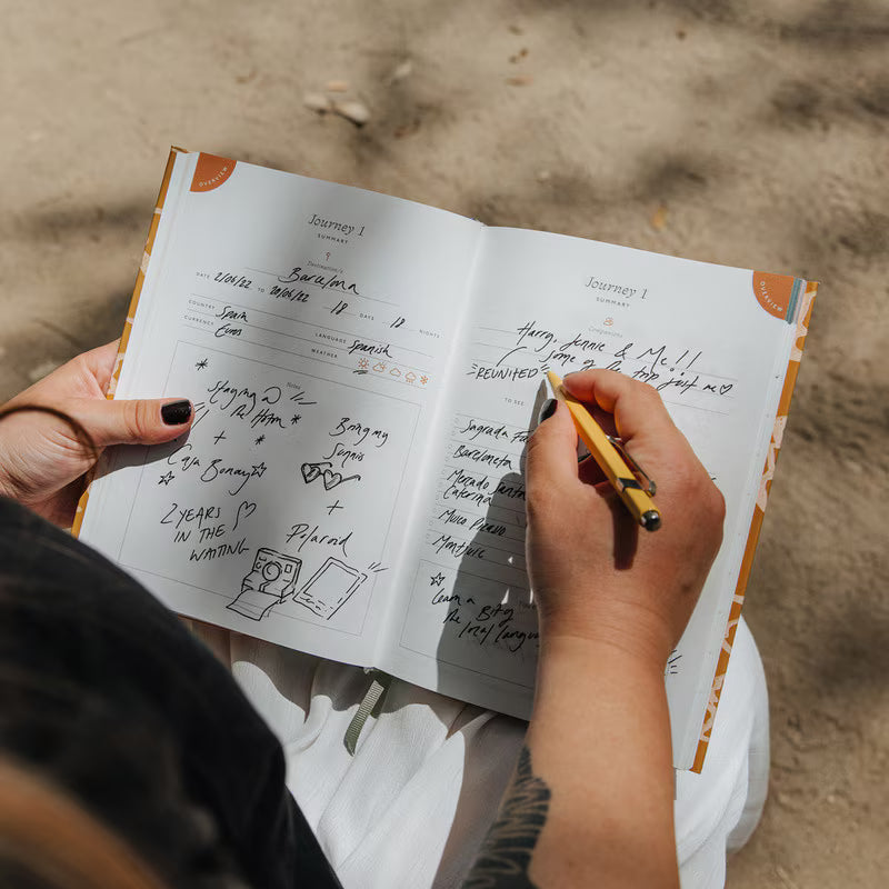 Papier - Hardcover Notebook - A5 - Travel Journal - Off Piste