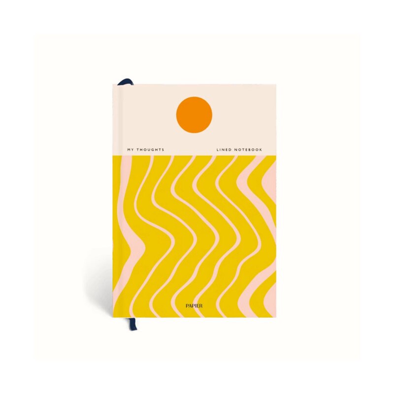 Papier - Hardcover Notebook - A5 - Lined - Beach Towel
