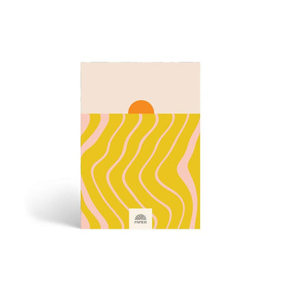 Papier - Hardcover Notebook - A5 - Lined - Beach Towel