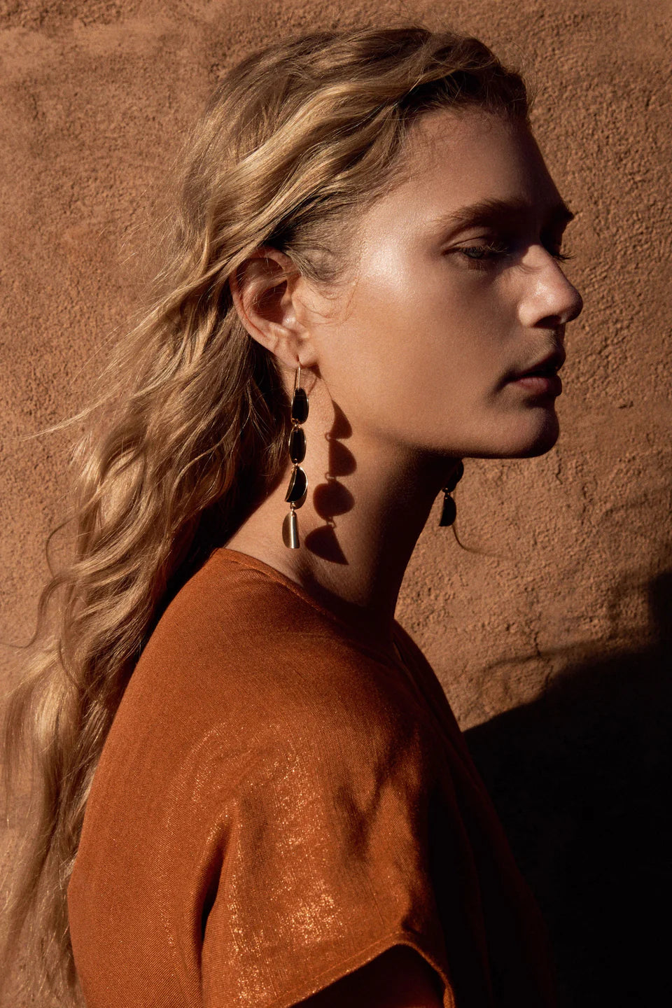 Elk The Label - Fossen Drop Earring - Gold
