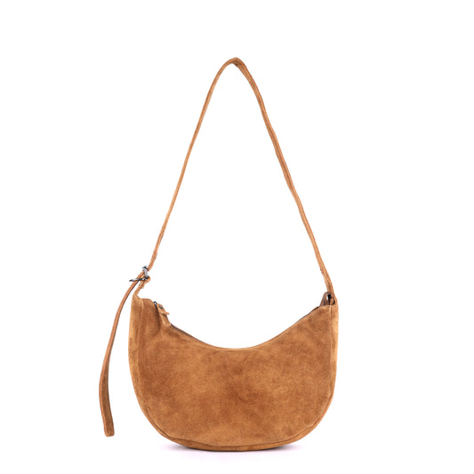 Rugged Hide - Tulip Shoulder Bag - Caramel