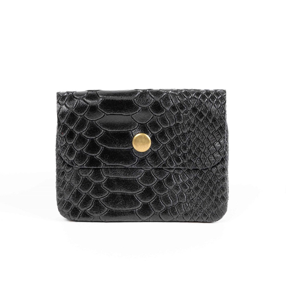 Maison Fanli - Snake Coin Purse - Black