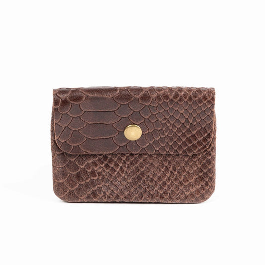 Maison Fanli - Snake Coin Purse - Camel