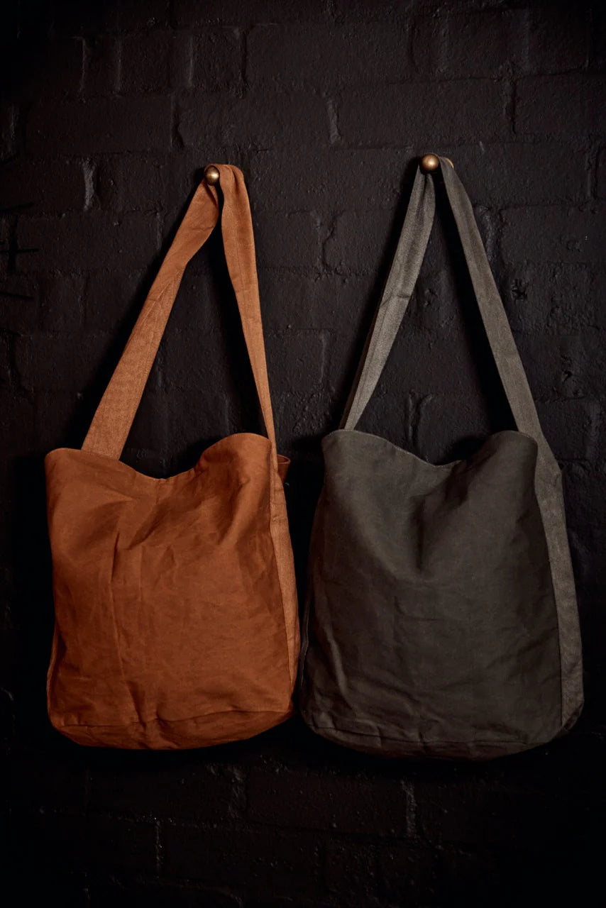 Saarde - Journey Canvas Tote Bag - Terracotta