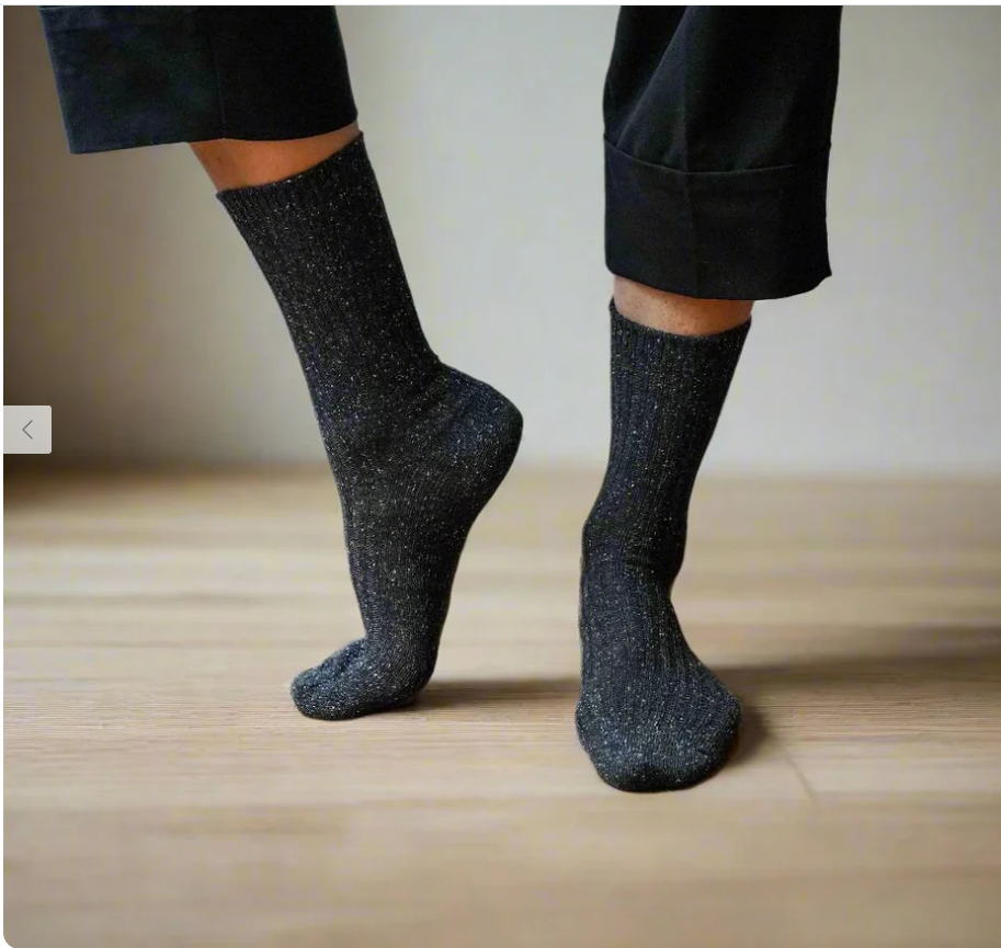 Klue - Socks - Wool & Silk - Black