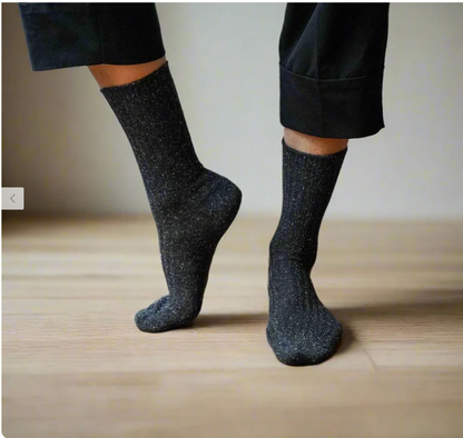Klue - Socks - Wool & Silk - Black