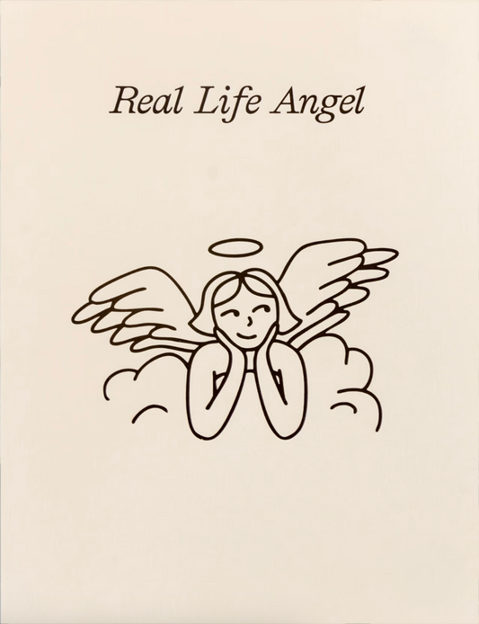 Short Talk - Real Life Angel - Greeting Card