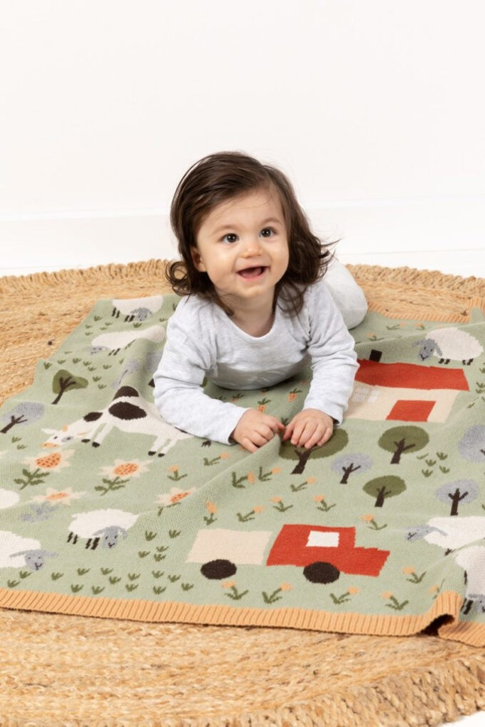 Indus Design - Baby Blanket Up Country & Toddler > Swaddling Receiving Blankets