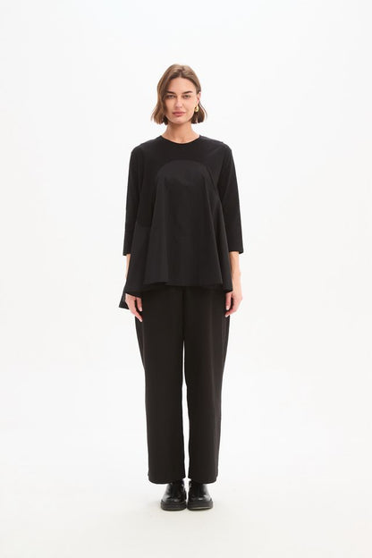 Tirelli - Arc Seam Combi Top - Black