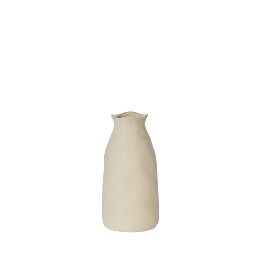 Maliah Vase - 16 X 16 X 30cm - Cream