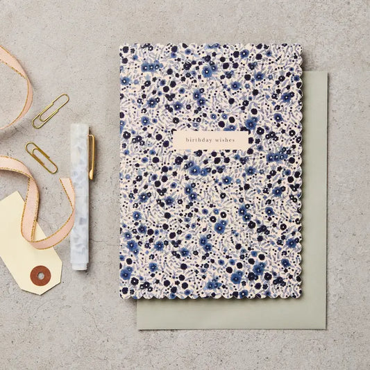 Katie Leamon - Wild Aster - Birthday - Greeting Card