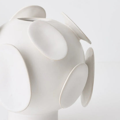 Olavo Vase - White - 24cmh X 24cmd