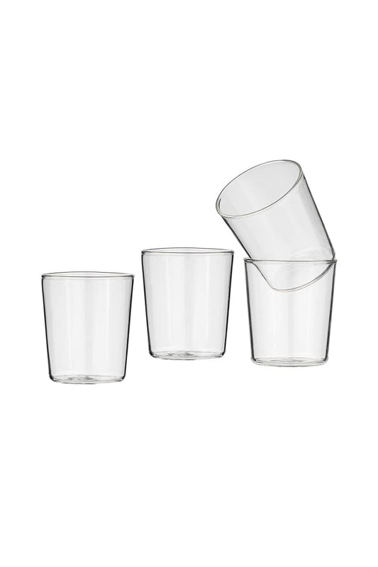 Alta - Stackable Glass Set Of 4 - Clear