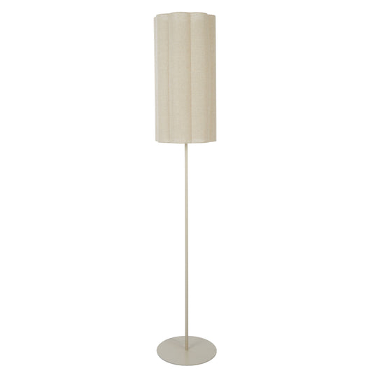 Amalfi - Talstone Floor Lamp - Linen - Beige