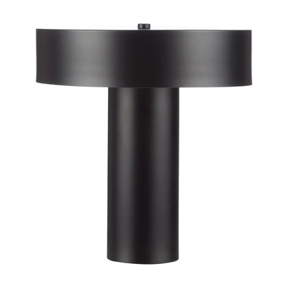 Amalfi - Thiago Metal Table Lamp - 30 X 30 X 33cm - Black